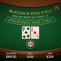 Spinit - Blackjack Table Game